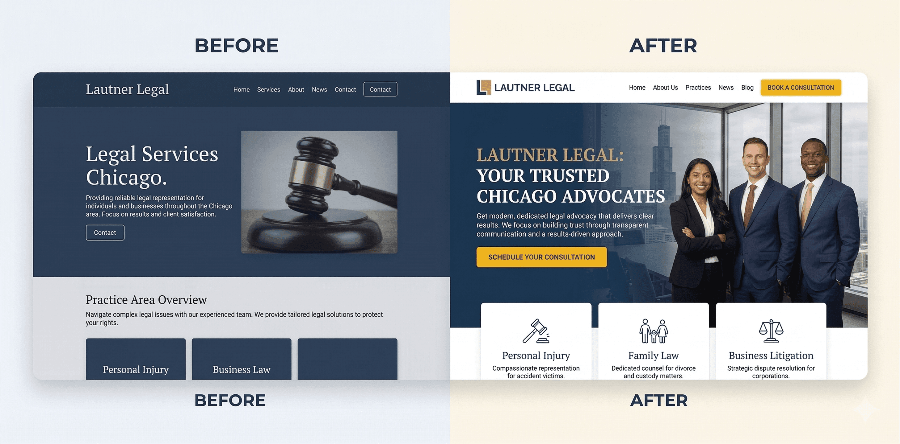 Lautner Legal: project cover image